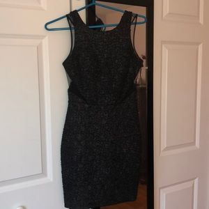 Black cocktail dress